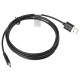 Lanberg USB-C(M) -> USB-A (M) 2.0 cable 1.8m, black Lanberg USB-C(M) -> USB-A (M) 2.0 cable 1.8m, black