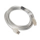 Lanberg extension cable USB 2.0 AM-AF, 5m, transparent ferrite Lanberg extension cable USB 2.0 AM-AF, 5m, transparent ferrite