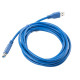 Lanberg extension cable USB 3.0 AM-AF, 3m, blue Lanberg extension cable USB 3.0 AM-AF, 3m, blue