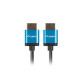 Lanberg HDMI M/M V2.0 cable 1.8m, 4K Slim, black Lanberg HDMI M/M V2.0 cable 1.8m, 4K Slim, black