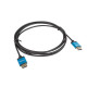 Lanberg HDMI M/M V2.0 cable 1.8m, 4K Slim, black Lanberg HDMI M/M V2.0 cable 1.8m, 4K Slim, black