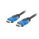 Lanberg HDMI M/M V2.0 cable 4K 15m CU, black Lanberg HDMI M/M V2.0 cable 4K 15m CU, black