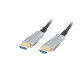 Lanberg HDMI M/M v2.0 cable 10m optical black aoc