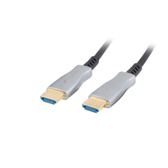Lanberg HDMI M/M v2.0 cable 30m optical black aoc