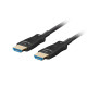 Lanberg HDMI M/M v2.1 cable 40m optical black aoc Lanberg HDMI M/M v2.1 cable 40m optical black aoc