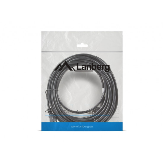 Lanberg CEE 7/7 -> IEC 320 C13 power cord 10m VDE, black Lanberg CEE 7/7 -> IEC 320 C13 power cord 10m VDE, black