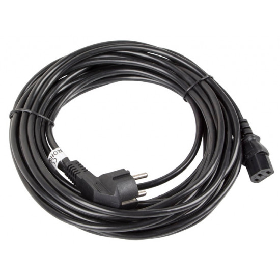 Lanberg CEE 7/7 -> IEC 320 C13 power cord 10m VDE, black Lanberg CEE 7/7 -> IEC 320 C13 power cord 10m VDE, black