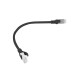 Lanberg patch cord CAT.5E 0.25m, black Lanberg patch cord CAT.5E 0.25m, black