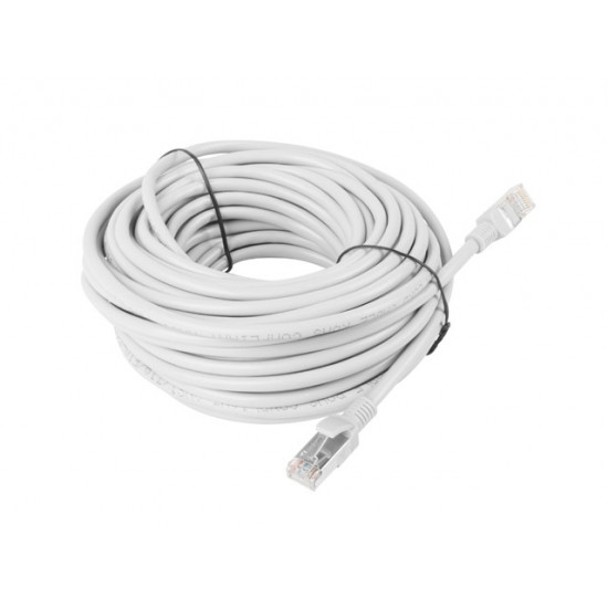 Lanberg patch cord CAT.5E 15m, grey
