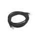 Lanberg patch cord CAT.5E 3m, black Lanberg patch cord CAT.5E 3m, black