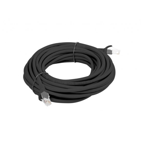 Lanberg patch cord CAT.5E 5m, black Lanberg patch cord CAT.5E 5m, black