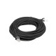 Lanberg patch cord CAT.5E 5m, black Lanberg patch cord CAT.5E 5m, black