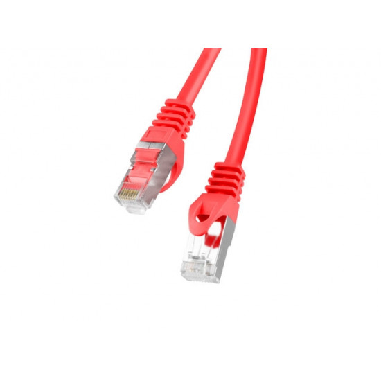 Lanberg patch cord CAT.6 FTP 1m, red Lanberg patch cord CAT.6 FTP 1m, red