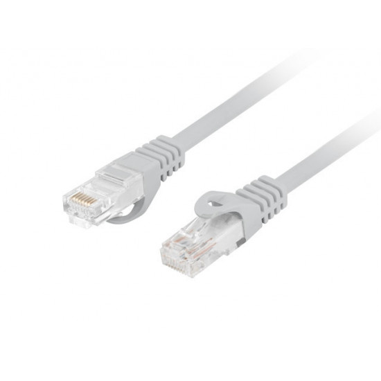 Lanberg patchcord CAT.6 UTP LSZH CCA 2m Fluke Passed, Grey Lanberg patchcord CAT.6 UTP LSZH CCA 2m Fluke Passed, Grey