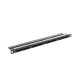 Lanberg patch panel 24 port 0.5U CAT.6, black Lanberg patch panel 24 port 0.5U CAT.6, black