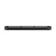 Lanberg patch panel 24 port 1U 19" CAT.5e utp with cable organizer black Lanberg patch panel 24 port 1U 19" CAT.5e utp with cable organizer black