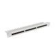 Lanberg patch panel 24 port 1U 19" CAT.5e utp with cable organizer grey Lanberg patch panel 24 port 1U 19" CAT.5e utp with cable organizer grey