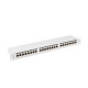 Lanberg patch panel 24 port 1U 19" CAT.6a ftp with cable organizer shielded grey Lanberg patch panel 24 port 1U 19" CAT.6a ftp with cable organizer shielded grey