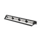 Lanberg patch panel 24 port 1U 19" CAT.6a utp black Lanberg patch panel 24 port 1U 19" CAT.6a utp black
