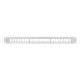 Lanberg patch panel blank 24 port 1U for keystone modules gray