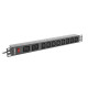 Lanberg power distribution unit (pdu) 19" 1U 16a 2m 2x c19 8x iec c13 sockets black c20 Lanberg power distribution unit (pdu) 19" 1U 16a 2m 2x c19 8x iec c13 sockets black c20