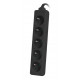 Lanberg power strip 3m, 5 socket,s french quality-grade copper cable, black Lanberg power strip 3m, 5 socket,s french quality-grade copper cable, black