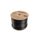 Lanberg LAN cable CAT.5e ftp 305m solid outdoor cu black fluke passed Lanberg LAN cable CAT.5e ftp 305m solid outdoor cu black fluke passed