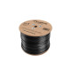Lanberg LAN cable CAT.5e utp 305m solid outdoor gel-filled cu black fluke passed Lanberg LAN cable CAT.5e utp 305m solid outdoor gel-filled cu black fluke passed