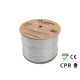 Lanberg LAN cable CAT.6a uftp 305m solid cu lszh grey cpr + fluke passed Lanberg LAN cable CAT.6a uftp 305m solid cu lszh grey cpr + fluke passed