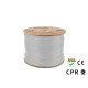 Lanberg LAN cable CAT.6a uftp 305m solid cu lszh grey cpr + fluke passed Lanberg LAN cable CAT.6a uftp 305m solid cu lszh grey cpr + fluke passed