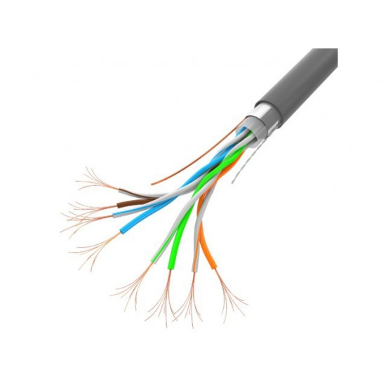 Lanberg LAN cable ftp 100m stranded cca grey