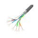 Lanberg LAN cable ftp 100m stranded cca grey