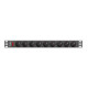 Lanberg power distribution unit (PDU) 19"1U 16A 9 SOCKETS 3M, black Lanberg power distribution unit (PDU) 19"1U 16A 9 SOCKETS 3M, black