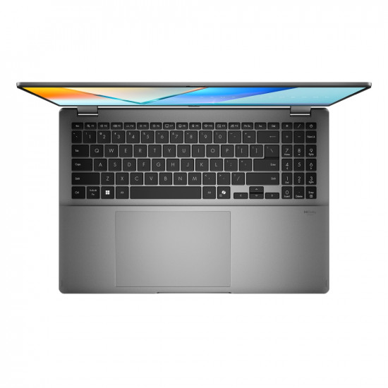 Лаптоп Asus Vivobook Flip TP3607SA-RJ004W,Intel Ultra 5 226V 16GB 2.1 GHz (8MB Cache, up to 4.5 GHz,)16.0 OLED WQXGA+(WQ+) 2880X1800 16:10 Bend+400nits(HDR) Glare , LPDDR5X 16GB ( onbd) 512 GB SSD, Windows 11, Matte Gray + Backpack Лаптоп Asus Vivobook Flip TP3607SA-RJ004W,Intel Ultra 5 226V 16GB 2.1 GHz (8MB Cache, up to 4.5 GHz,)16.0 OLED WQXGA+(WQ+) 2880X1800 16:10 Bend+400nits(HDR) Glare , LPDDR5X 16GB ( onbd) 512 GB SSD, Windows 11, Matte Gray + Backpack