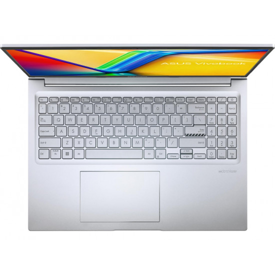 Лаптоп Asus Vivobook M1605YA-MB701, AMD Ryzen R7-7730U, 16.0 WUXGA(WU) 1920X1200 16:10 300nits Anti-Glare, 16GB LPDDR4 (8 GB on BD),1TB SSD G3,Backlit Chiclet Keyboard with num key , NO OS, Cool Silver Лаптоп Asus Vivobook M1605YA-MB701, AMD Ryzen R7-7730U, 16.0 WUXGA(WU) 1920X1200 16:10 300nits Anti-Glare, 16GB LPDDR4 (8 GB on BD),1TB SSD G3,Backlit Chiclet Keyboard with num key , NO OS, Cool Silver