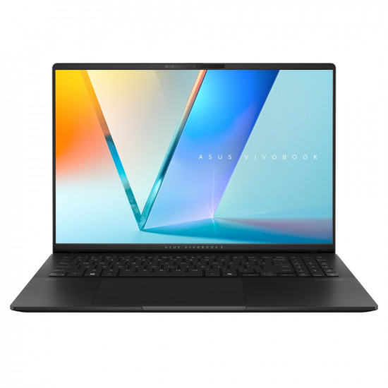 Лаптоп Asus Vivobook S M5606KA-RI073,AMD KRACKAN-8C/BGA,16 "OLED WQXGA+(WQ+) 2880X1800 16:10 Bend+400nits(HDR) Glare120 Hz,24GB LPDDR5X (on BD),1TB SSD,Backlit Chiclet Keyboard 1-Zone RGB with Num-key, No OS,Neutral Black, AI PC +Backpack Лаптоп Asus Vivobook S M5606KA-RI073,AMD KRACKAN-8C/BGA,16 "OLED WQXGA+(WQ+) 2880X1800 16:10 Bend+400nits(HDR) Glare120 Hz,24GB LPDDR5X (on BD),1TB SSD,Backlit Chiclet Keyboard 1-Zone RGB with Num-key, No OS,Neutral Black, AI PC +Backpack