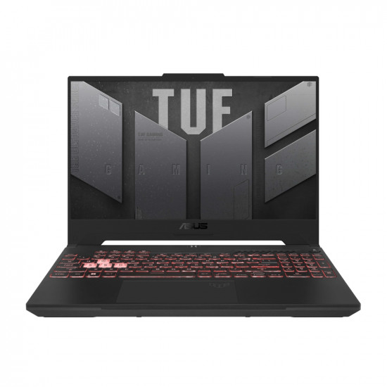 Лаптоп Asus TUF A15 FA507UV-LP014, AMD Ryzen 9 8945HS,15.6" FHD AG (1920x1080)144Hz, 16GB DDR5, 512 GB PCIe 4. RTX 4060 8GB GDDR6, Wi-Fi 6(802.11ax), Backlit Chiclet Keyboard 1-Zone RGB, No OS, Mecha Gray Лаптоп Asus TUF A15 FA507UV-LP014, AMD Ryzen 9 8945HS,15.6" FHD AG (1920x1080)144Hz, 16GB DDR5, 512 GB PCIe 4. RTX 4060 8GB GDDR6, Wi-Fi 6(802.11ax), Backlit Chiclet Keyboard 1-Zone RGB, No OS, Mecha Gray