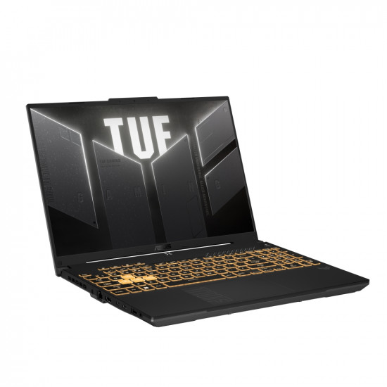 Лаптоп Asus TUF F16 FX607VU-RL048, Intel Core 5 210H 2.2 GHz (12MB Cache, up to 4.8 GHz, 8 cores, 12 Threads)16" WUXGA (1920X1200) 16:10 300nits Anti-Glare NTSC:45,144 Hz, 16GB DDR5 5200 Mhz ,1TB PCIe 4.0,RTX4050A6GB GDDR6, Wi-Fi 6(802.11ax)Backlit k Лаптоп Asus TUF F16 FX607VU-RL048, Intel Core 5 210H 2.2 GHz (12MB Cache, up to 4.8 GHz, 8 cores, 12 Threads)16" WUXGA (1920X1200) 16:10 300nits Anti-Glare NTSC:45,144 Hz, 16GB DDR5 5200 Mhz ,1TB PCIe 4.0,RTX4050A6GB GDDR6, Wi-Fi 6(802.11ax)Backlit k