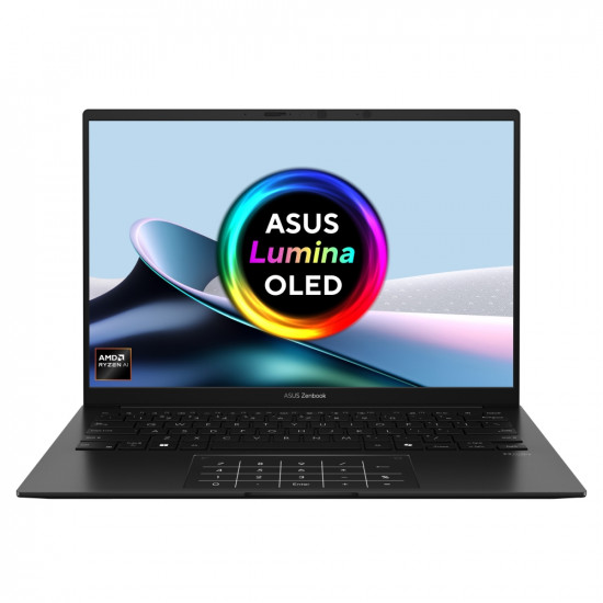 Лаптоп Asus Zenbook UM3406KA-QD092W, AMD KRACKAN-8C/BGA, 14"OLED , (1920 x 1200) , 16GB LPDDR5X,1TB SSD, Windows 11, Jade Black Лаптоп Asus Zenbook UM3406KA-QD092W, AMD KRACKAN-8C/BGA, 14"OLED , (1920 x 1200) , 16GB LPDDR5X,1TB SSD, Windows 11, Jade Black