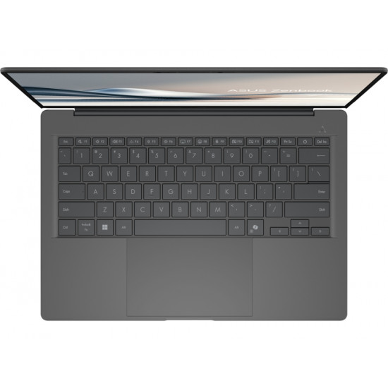 Лаптоп Asus Zenbook UX3407RA-QD026X, Snapdragon X Elite X1E 78 100 3.4GHz (42MB Cache, up to 3.4GHz, 14 " OLED , (1920 x 1200) , 32GB LPDDR5X,1TB SSD, Windows 11 Pro, Iceland Gray Лаптоп Asus Zenbook UX3407RA-QD026X, Snapdragon X Elite X1E 78 100 3.4GHz (42MB Cache, up to 3.4GHz, 14 " OLED , (1920 x 1200) , 32GB LPDDR5X,1TB SSD, Windows 11 Pro, Iceland Gray