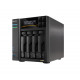 Asustor Lockerstor 4 Gen3 AS6804T 4 Bay NAS, AMD Ryzen Embedded Quad-Core 2.3GHz (burst up to 3.8GHz), Dual USB 4 Ports, Dual 10GbE Ports, Dual 5GbE Ports, 16G ECC RAM DDR5 (Max. 64GB) 4x M.2 SSD Slots (Diskless), 2 x Type C, Black Asustor Lockerstor 4 Gen3 AS6804T 4 Bay NAS, AMD Ryzen Embedded Quad-Core 2.3GHz (burst up to 3.8GHz), Dual USB 4 Ports, Dual 10GbE Ports, Dual 5GbE Ports, 16G ECC RAM DDR5 (Max. 64GB) 4x M.2 SSD Slots (Diskless), 2 x Type C, Black