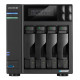 Asustor Lockerstor AS6704T,4 Bay NAS, Intel Jasper Lake Quad-Core 2.0GHz, 4GB RAM DDR4, 2.5GbE x 2, M.2 SSD Slotsx4 (Diskless), USB 3.2 Gen 2x2, Ttoolless installation, with hot-swappable tray, hardware encryption, MyArchive, EZ connect, EZ Sync, Black Asustor Lockerstor AS6704T,4 Bay NAS, Intel Jasper Lake Quad-Core 2.0GHz, 4GB RAM DDR4, 2.5GbE x 2, M.2 SSD Slotsx4 (Diskless), USB 3.2 Gen 2x2, Ttoolless installation, with hot-swappable tray, hardware encryption, MyArchive, EZ connect, EZ Sync, Black