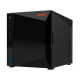 Asustor Nimbustor AS5404T, 4 Bay NAS, Quad-Core 2.0GHz CPU, Dual 2.5GbE Ports, 4GB SO-DIMM DDR4 (Max. 16GB), Four M.2 SSD Slots (Diskless), 3x USB 3.2 Gen 1 Type A, WOW (Wake on WAN), WOL, System Sleep Mode, AES-NI hardware, encryption, Black