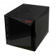 Asustor Nimbustor AS5404T, 4 Bay NAS, Quad-Core 2.0GHz CPU, Dual 2.5GbE Ports, 4GB SO-DIMM DDR4 (Max. 16GB), Four M.2 SSD Slots (Diskless), 3x USB 3.2 Gen 1 Type A, WOW (Wake on WAN), WOL, System Sleep Mode, AES-NI hardware, encryption, Black