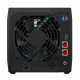 Asustor Nimbustor AS5404T, 4 Bay NAS, Quad-Core 2.0GHz CPU, Dual 2.5GbE Ports, 4GB SO-DIMM DDR4 (Max. 16GB), Four M.2 SSD Slots (Diskless), 3x USB 3.2 Gen 1 Type A, WOW (Wake on WAN), WOL, System Sleep Mode, AES-NI hardware, encryption, Black