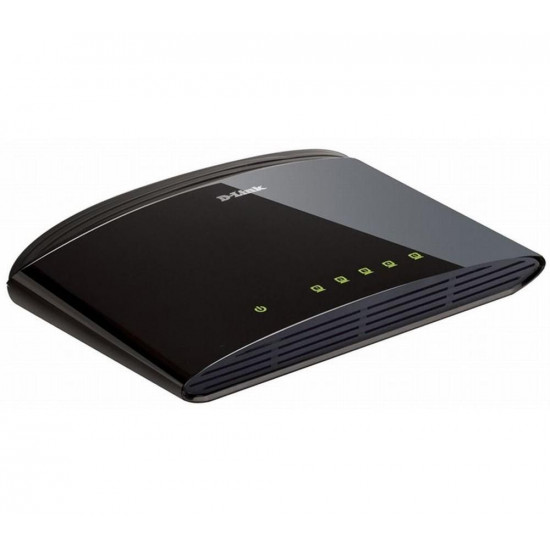 D-Link 5-Port 10/100Mbps Fast Ethernet Unmanaged Switch D-Link 5-Port 10/100Mbps Fast Ethernet Unmanaged Switch
