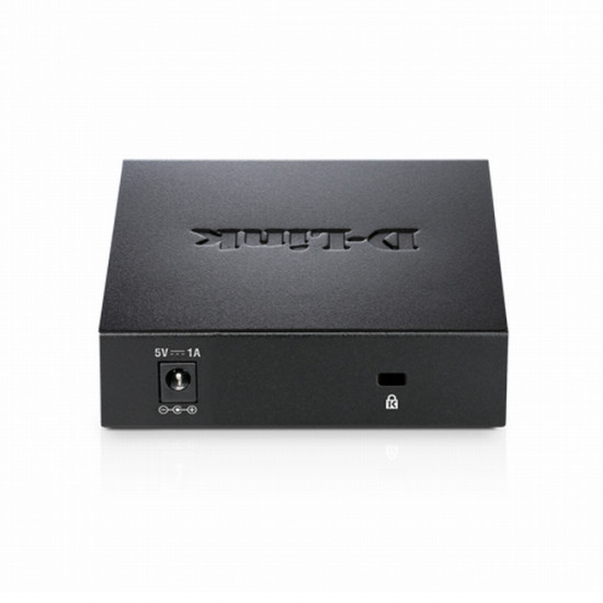 D-Link 5-port 10/100/1000 Gigabit Metal Housing Desktop Switch D-Link 5-port 10/100/1000 Gigabit Metal Housing Desktop Switch
