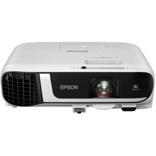Epson EB-FH52, Full HD 1080p (1920 x 1080, 16:9) 240Hz Refresh, 4 000 ANSI lumens, 16 000:1, VGA, HDMI, USB, WLAN, Speakers, 36 months, Lamp: 36 months or 1 000 h, White Epson EB-FH52, Full HD 1080p (1920 x 1080, 16:9) 240Hz Refresh, 4 000 ANSI lumens, 16 000:1, VGA, HDMI, USB, WLAN, Speakers, 36 months, Lamp: 36 months or 1 000 h, White