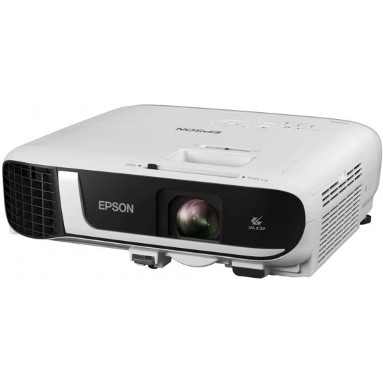 Epson EB-FH52, Full HD 1080p (1920 x 1080, 16:9) 240Hz Refresh, 4 000 ANSI lumens, 16 000:1, VGA, HDMI, USB, WLAN, Speakers, 36 months, Lamp: 36 months or 1 000 h, White Epson EB-FH52, Full HD 1080p (1920 x 1080, 16:9) 240Hz Refresh, 4 000 ANSI lumens, 16 000:1, VGA, HDMI, USB, WLAN, Speakers, 36 months, Lamp: 36 months or 1 000 h, White