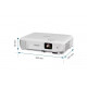 Epson EB-W53, Projectors, Home entertainment, WXGA, HD ready, 4,000 Lumen- 2,600 Lumen(economy) In accordance with IDMS15.4, 4,000 Lumen - 2,600 Lumen(economy) In accordance with ISO 21118:2020, 16,000: 1, USB 2.0 Type B (Service Only), HDMI in (2x) Epson EB-W53, Projectors, Home entertainment, WXGA, HD ready, 4,000 Lumen- 2,600 Lumen(economy) In accordance with IDMS15.4, 4,000 Lumen - 2,600 Lumen(economy) In accordance with ISO 21118:2020, 16,000: 1, USB 2.0 Type B (Service Only), HDMI in (2x)